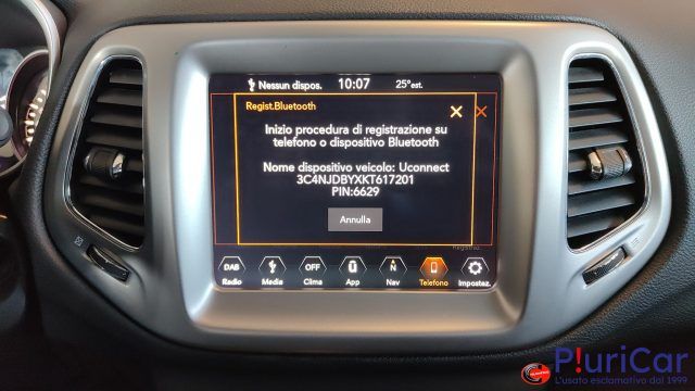 Jeep Compass 2.0MJT140cv 4WD auto Navi Cruise Lane EU6D Temp - Foto 13