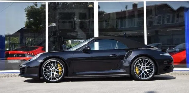 Porsche 911 3.8 Turbo S Cabriolet 911 560CV Tag.Uff.+Garanzia - Foto 8