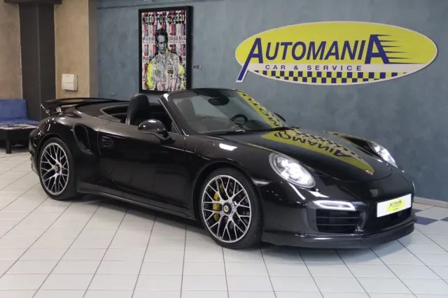 Porsche 911 3.8 Turbo S Cabriolet 911 560CV Tag.Uff.+Garanzia - Foto 10