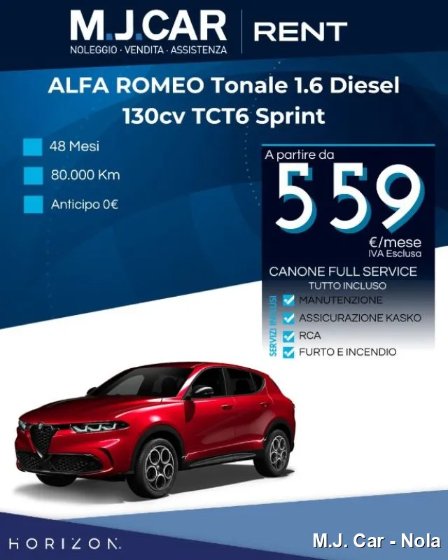 Alfa Romeo Tonale Tonale 1.6 diesel 130 CV TCT6 Sprint - Foto 1
