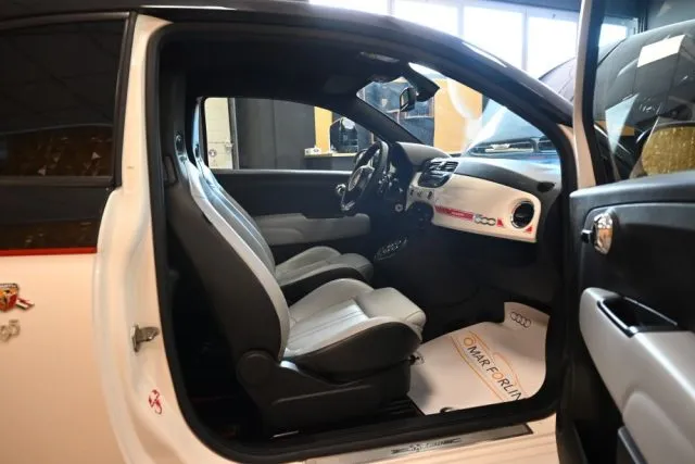 Abarth 595 Turismo 1.4 MTA TURBO T-JET 160CV PELLE SCARICHI STRAFULL! - Foto 11
