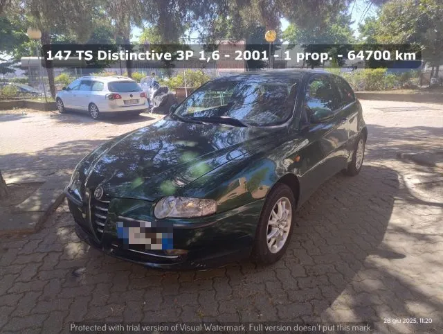 Alfa romeo 147 - dettaglio 1
