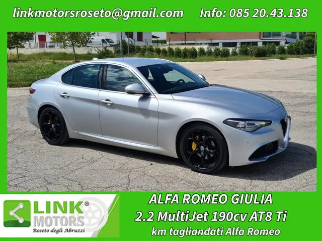 Alfa Romeo Giulia 2.2 Turbodiesel 190 CV AT8 Ti - TAGLIANDATA - Foto 1