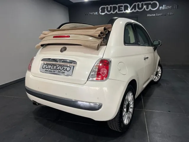 Fiat 500C CABRIO 1.2 LOUNGE  69 CV UNICA PROPRIETARIA - Foto 4