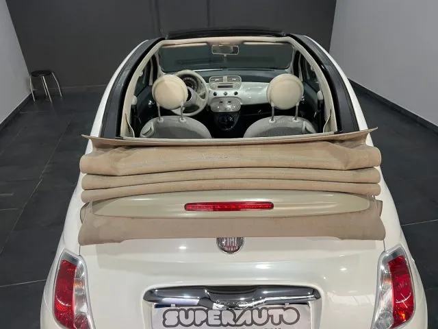 Fiat 500C CABRIO 1.2 LOUNGE  69 CV UNICA PROPRIETARIA - Foto 5