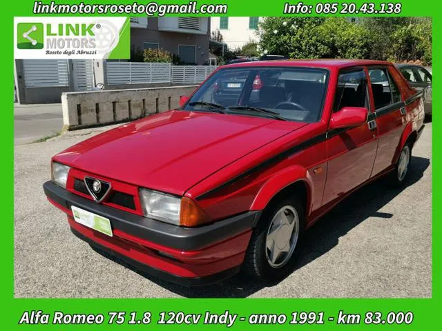 Alfa romeo 75 - dettaglio 1