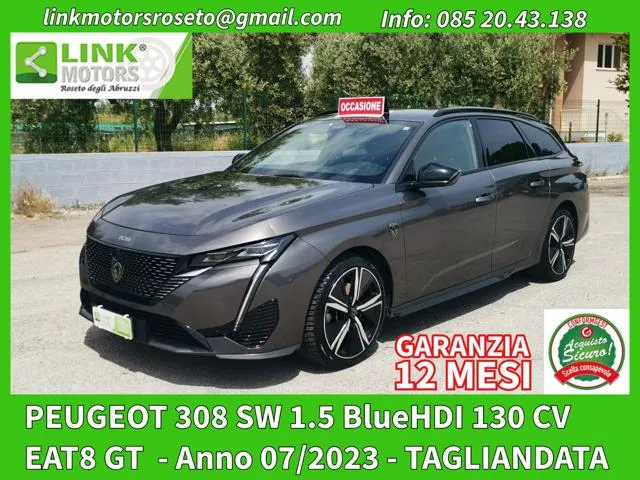 Peugeot 308 BlueHDi 130 S&S EAT8 SW GT -TAGLIANDATA - Foto 1