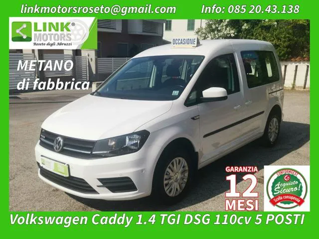 Volkswagen Caddy 1.4 TGI DSG Trendline 5 POSTI autovettura - Foto 1