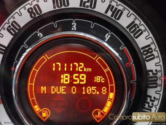 Fiat 500C C 1.3 Multijet 16V 95CV ( Garanzia 12 Mesi) - Foto 9